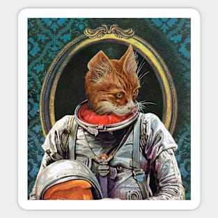 Catstronaut Sticker